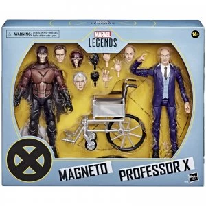 Image of Hasbro Marvel Legends X-Men Magneto and Professor X Action Figure Set