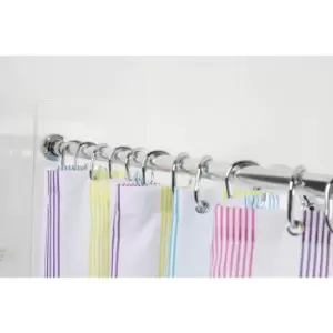 Image of Croydex Shower Cubicle Telescopic Rod, Chrome