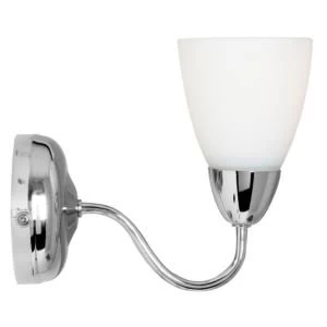 Image of Virgo Chrome Effect Single Wall Light