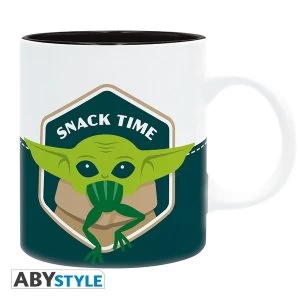 Image of The Mandalorian - Baby Yoda Eating Frog Mug
