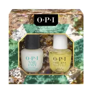 Image of OPI Jewel Be Bold Nail Treatment Power Duo, 2 x 15ml