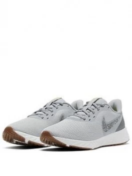 Image of Nike Revolution 5 Premium - Grey/Blue