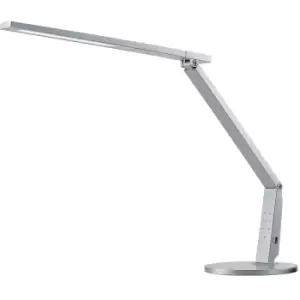 Image of Hansa VARIO PLUS LED desk lamp, height 540 mm, silver