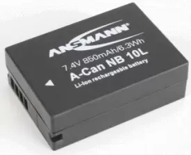 Image of Ansmann A-CAN NB 10L Lithium-Ion (Li-Ion) 850 mAh