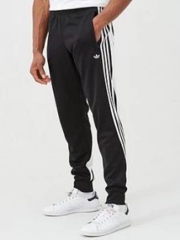 Image of Adidas Originals 3 Stripe Wrap Track Pants - Black