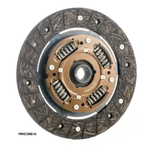 Image of RIDEX Clutch Plate 262C0003 Clutch Disc VW,AUDI,SKODA,Golf IV Schragheck (1J1),GOLF III (1H1),GOLF II (19E, 1G1),Golf IV Variant (1J5)