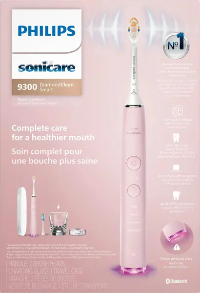 Image of Philips Sonicare HX9307/08 DiamondClean Rose Gold Sonic Electric Toothbrush
