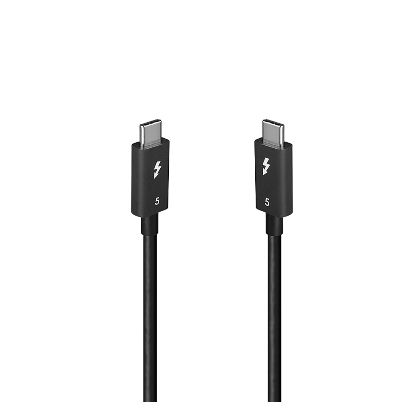 Image of Lindy 1m Thunderbolt 5 Cable. 80Gbps. Passive