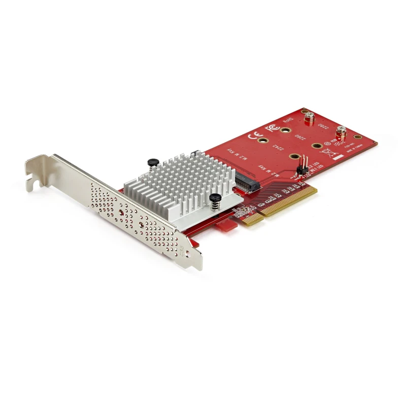 Image of Dual M.2 PCIe SSD Adapter x8 PCIe 3.0