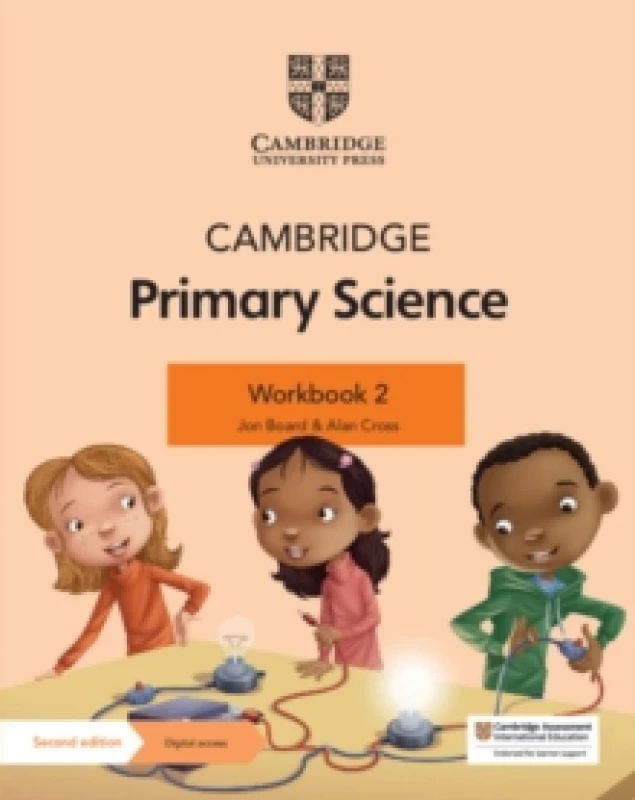 Image of Alan Cross Cambridge Primary Science Workbook 2 with Digital Access (1 Year) Book Multi unisex