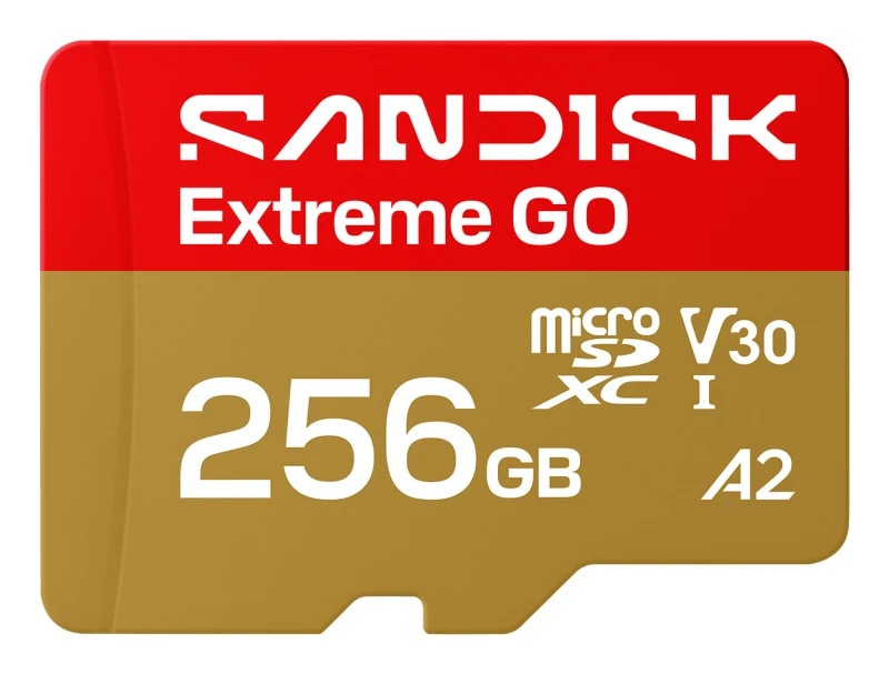 Image of SanDisk Extreme GO 256GB MicroSDXC UHS-I