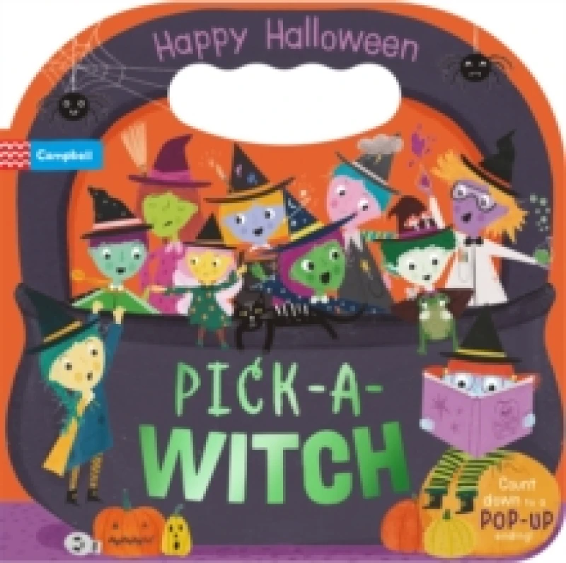 Image of Pick-a-Witch : Count down to a pop-up ending! Board book