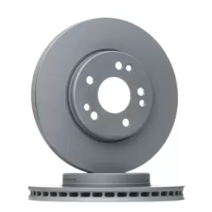 Image of ATE Brake disc MERCEDES-BENZ 24.0125-0107.1 1244212412,A1244212412 Brake rotor,Brake discs,Brake rotors