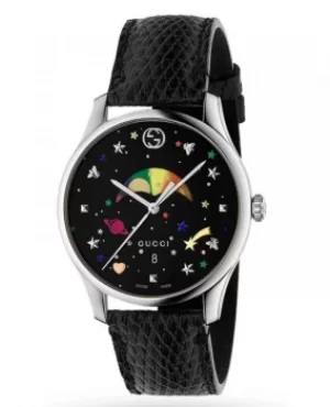 Image of Gucci G-Timeless Planet Moonphase Black Dial Womens Watch YA1264045 YA1264045