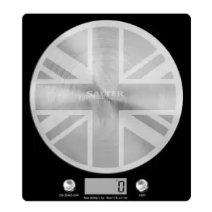 Image of Salter Great British Disc Digital Kitchen Scale - Black