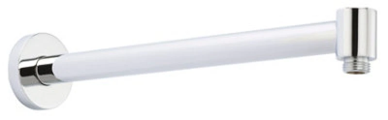 Image of Balterley Contemporary Wall Mount Round Shower Arm - 328mm - Chrome
