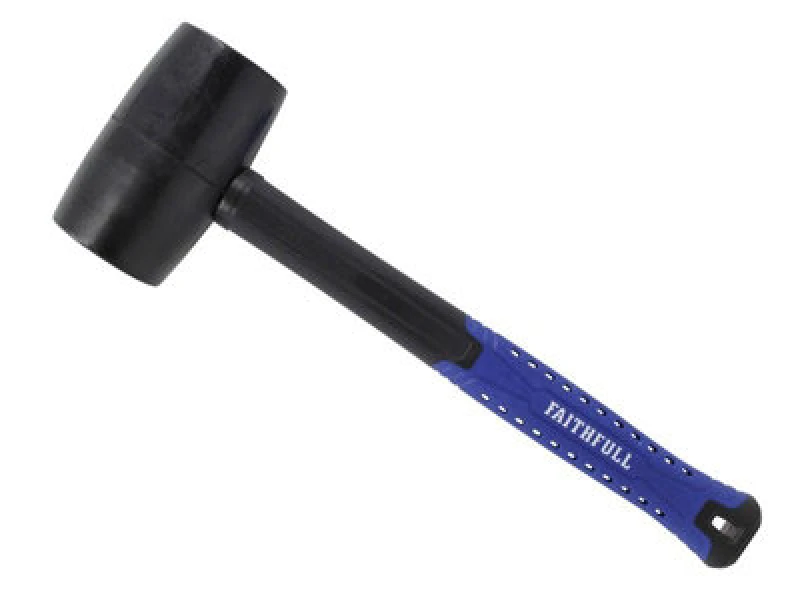 Image of Faithfull Black Fibreglass Mallet FAIRMBF16 Weight: 450g