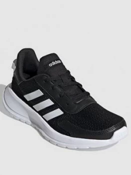 Image of Adidas Tensaur Run Childrens Trainers - Black/White