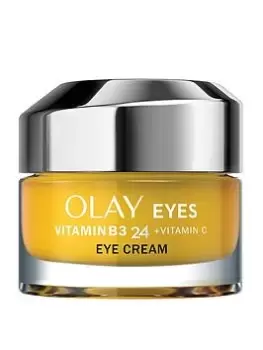 Image of Olay Vitamin B3 24 + Vitamin C Eye Cream For Visibly Brighter Skin, 15Ml