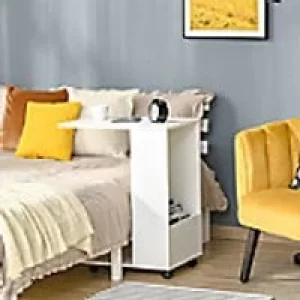 Image of Homcom Table White 40 x 70 cm