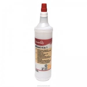 Image of Diversey TASKI Sani 4in1 S W1 Foaming Bottle 0.5L 7524056