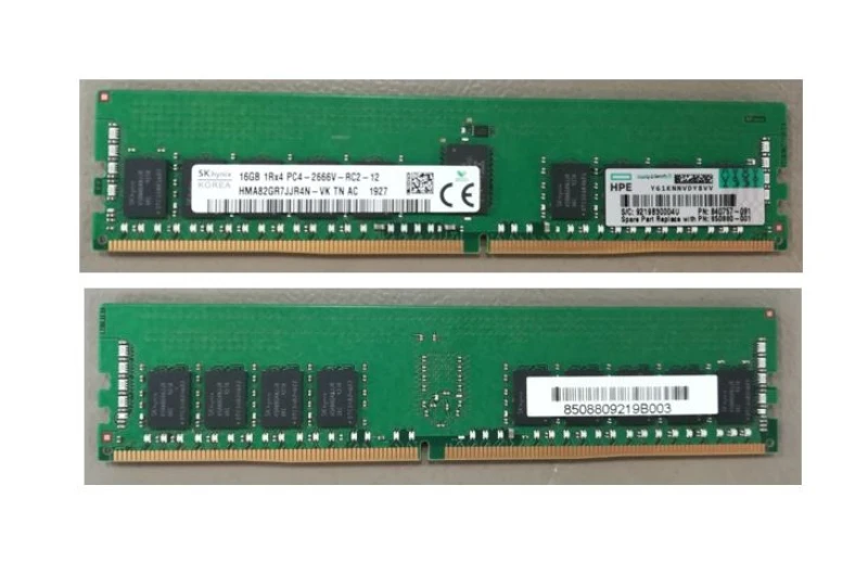 Image of HPE 850880-001 memory module 16GB 1 x 16GB DDR4 288-pin DIMM