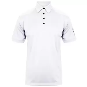 Image of Island Green Performance Golf Polo Mens - White