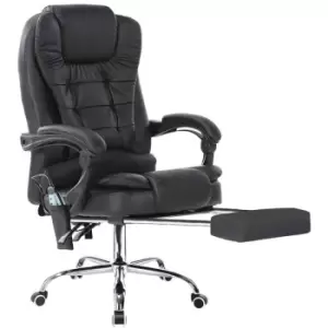 Image of Neo Black Gaming Computer Recliner Massage Chair With Footrest