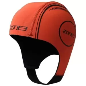 Image of Zone3 Neoprene Swim Cap - Orange