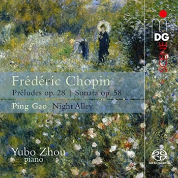 Image of Yubo Zhou - Frederic Chopin: Preludes, Op. 28/Sonata, Op. 58 CD