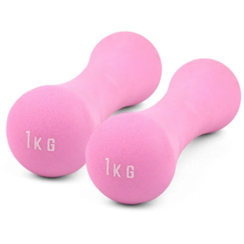 Image of Phoenix Fitness Dumbbell Pair Pink 1Kg
