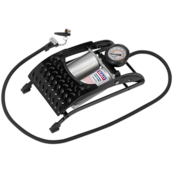 Image of Sealey Double Cylinder Foot Pump