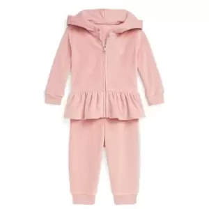 Image of Polo Ralph Lauren Frill Tracksuit - Pink