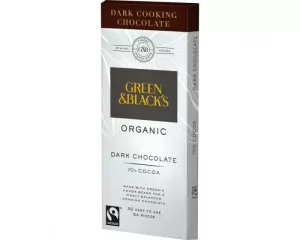 Image of Green & Blacks - Organic DARK Cooking Chocolate 150g