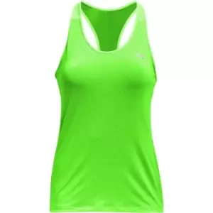 Image of Under Armour HeatGear Racer Tank Top Ladies - Green