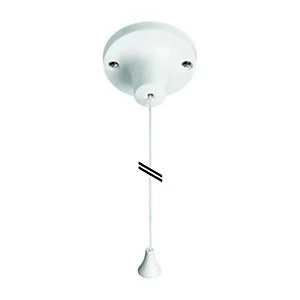 Image of MK 16A Dp Pull Cord Ceiling Switch 1W 3151RPWHI