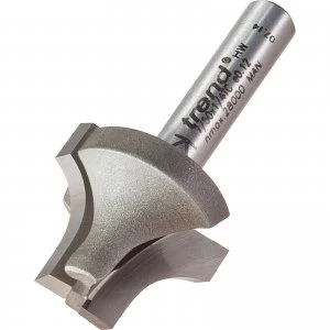 Image of Trend Glazing Sash Bar Ovolo Joint Router Cutter 22mm 18mm 1/4"
