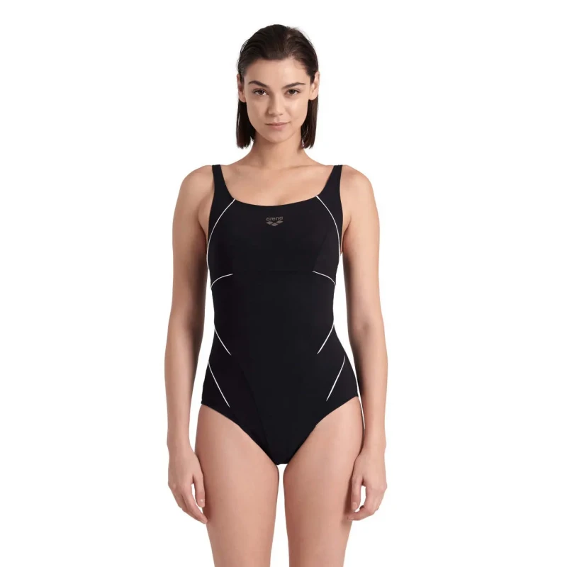 Image of Womens 1 Piece swimsuit Arena Jewel R Noir Female 38