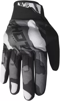 Image of Shot Drift Camo Motocross Gloves, grey, Size M L, grey, Size M L