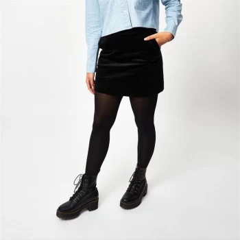 Image of Jack Wills Haisley Corduroy Mini Skirt - Black