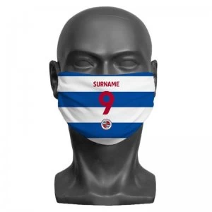 Image of Personalised Reading FC Shirt Face Mask