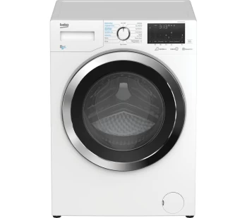 Image of Beko Ultrafast WDEX854044Q0W 8KG Freestanding Washer Dryer