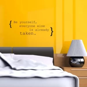 Image of YS-21 Black Decorative Wall Sticker