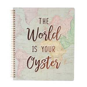 Image of Sass & Belle World Explorer A4 Lined Notebook