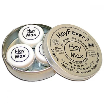 Image of HayMax Gift Tin - Organic Barrier Balm (3 x Pure)