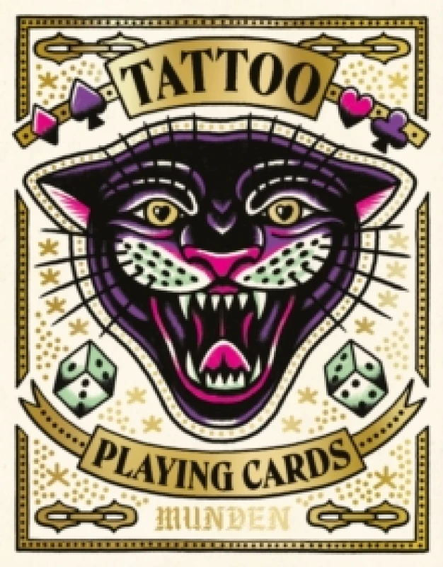 Image of Tattoo Playing Cards. Cards. By The Tattoo Journalist Books