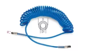 Image of Beta Tools 1915C/L 15m Polyurethane Extendable Recoil Hose ID: 8mm 1/4" Gas