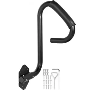 Image of VEVOR Hot Tub Handrail 600LBS Capacity Spa Side Step 26" Spa Side Handrail Stationary Stainless Steel Under Mount Handrail Hot Rail with Sponge Rubber