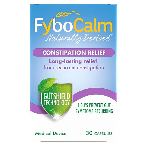 Image of Fybocalm Constipation Relief Capsules 30