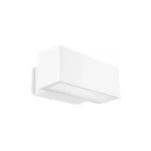 Image of Wall light LED 39W Afrodita, aluminum and glass, white, 30 cm